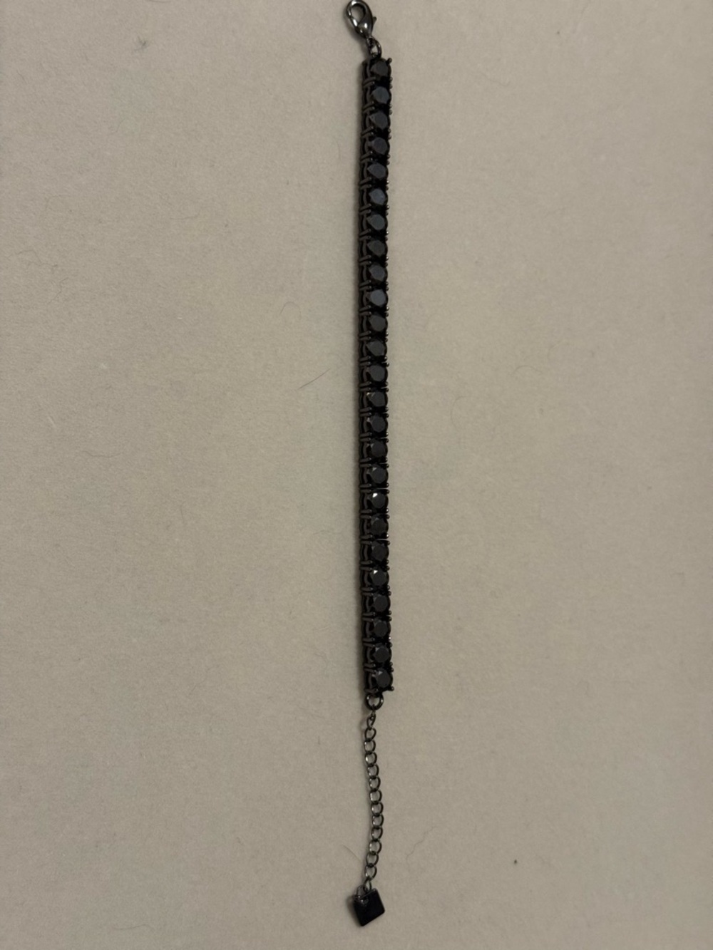 Park Lane Jet Black Mini Impression Bracelet